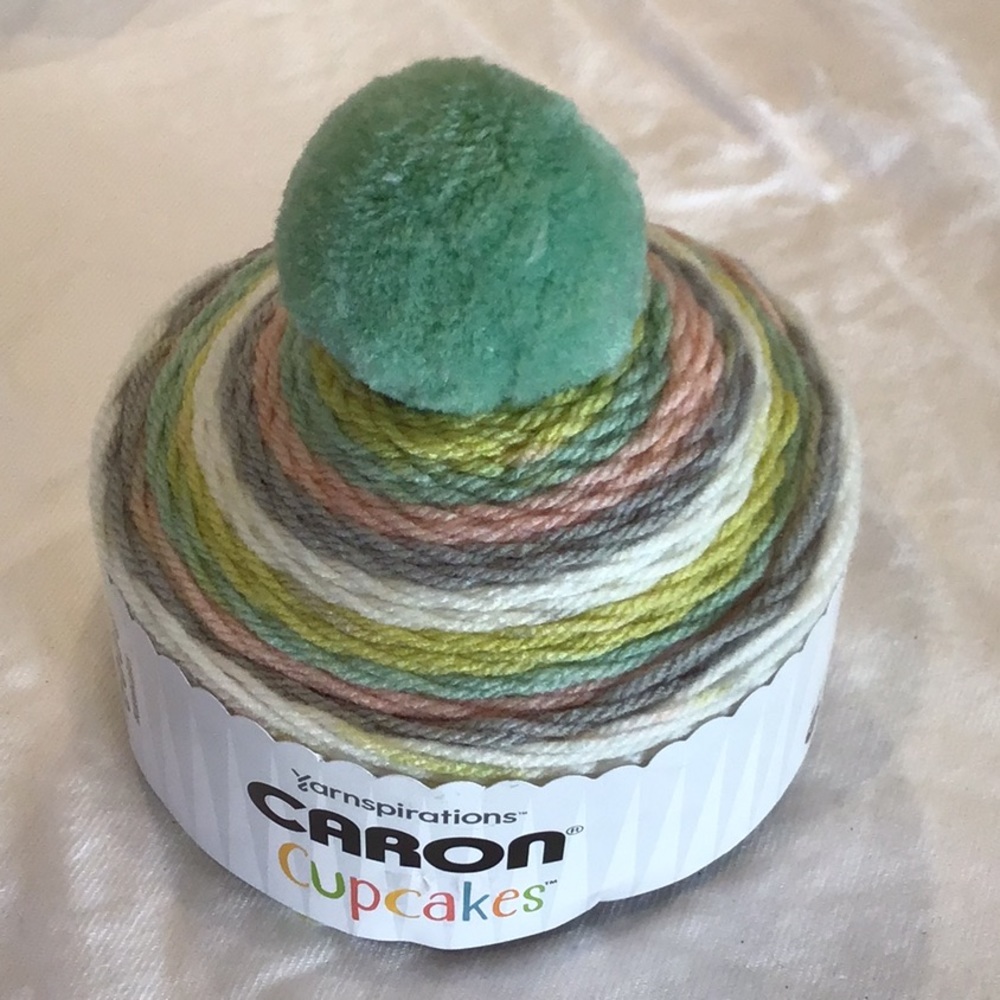 $9 for 2 Caron Cupcake yarn BEANIE kit